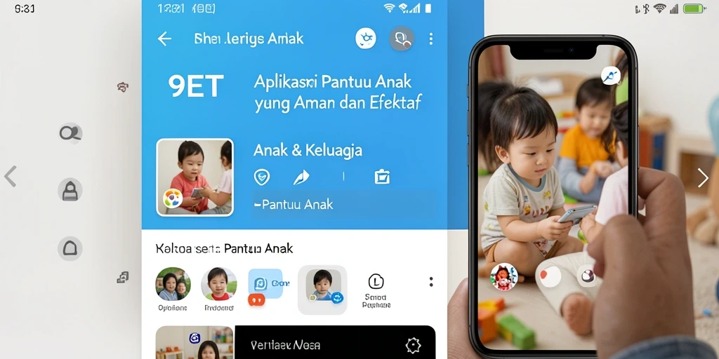 Antarmuka pengguna 9ET yang sederhana dan fungsional.