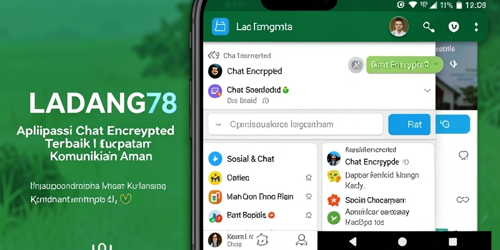 Tampilan antarmuka pengguna LADANG78 yang modern dan intuitif