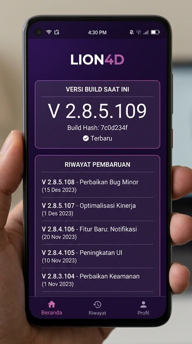 Riwayat Versi lion4d untuk Pengguna Android Indonesia